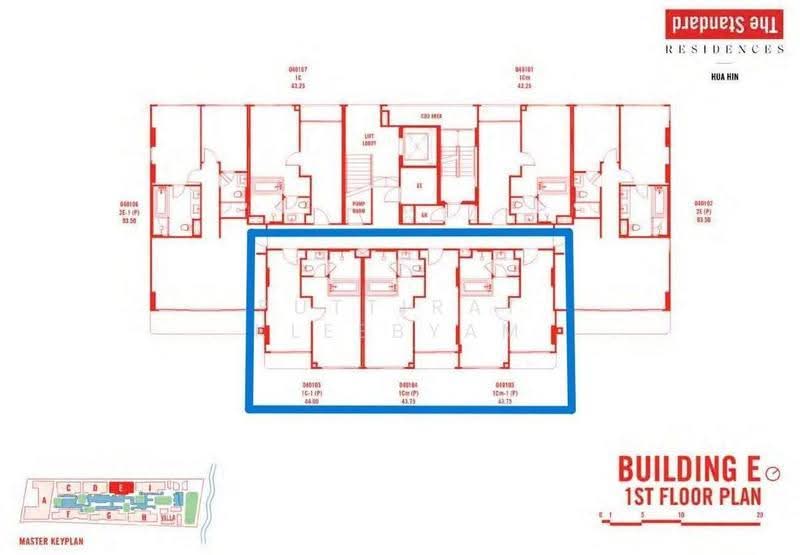 The Standard Residences Hua Hin, Prachuap Khiri Khan, Nong Kae, Hua Hin, Prachuap Khiri Khan, 1 Bedroom, 44 sqm, Condo For Sale, by Puttirat Kleebyam, 500636085 - DDproperty.com