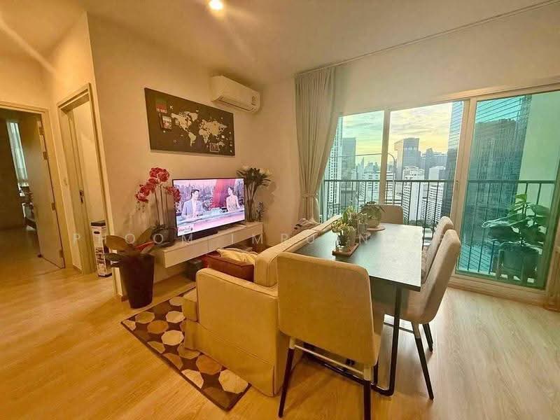 Noble Revolve Ratchada 2, Bangkok, 70 Soi Ratchadaphisek 10, Ratchadaphisek Road, Huai Khwang, Bangkok, 2 Bedrooms, 53 sqm, Condo For Rent, by Phoom Imruangsri, 500636398 - DDproperty.com