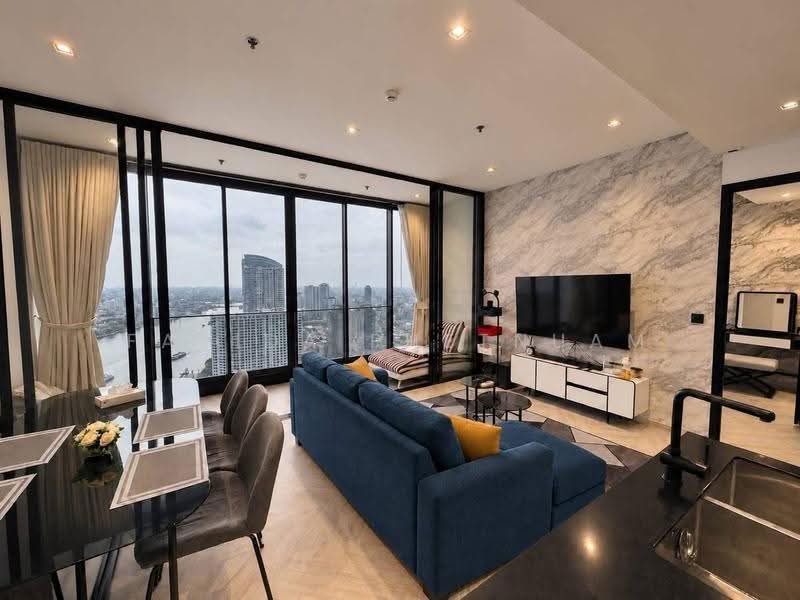 Chapter Charoennakhon–Riverside, Bangkok, Charoennakorn Road, Bang Lam Phu Lang, Khlong San, Bangkok, 2 Bedrooms, 79 sqm, Condo For Rent, by Farida Phetnuam, 500637520 - DDproperty.com