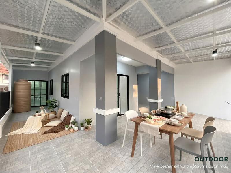 Baan Pruksa C, Pathum Thani, Khlong Sam, Khlong Luang, Pathum Thani, 3 Bedrooms, 96 sqm, Townhouse For Sale, by พิมพ์นภัส ภูธนภัทร, 500639140 - DDproperty.com