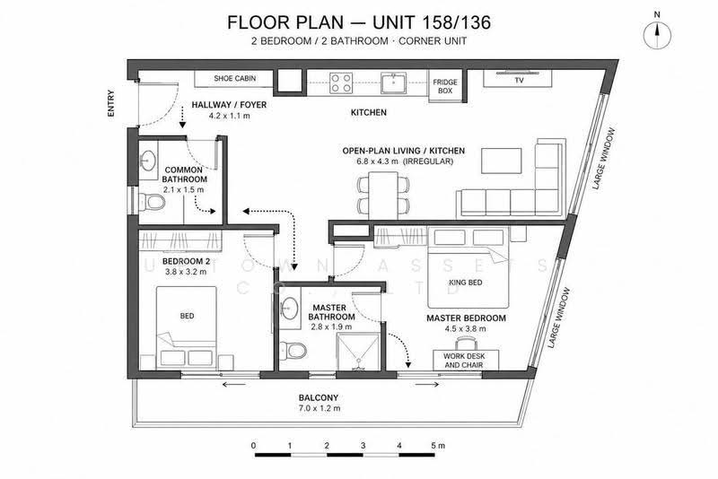 Baan Pathumwan, Bangkok, Phayathai, Thung Phaya Thai, Ratchathewi, Bangkok, 2 Bedrooms, 70 sqm, Condo For Rent, by Uptown Assets Co., Ltd, 500639232 - DDproperty.com