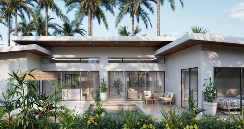 Affordable 3 Bedroom Garden Pool Villa in Maenam, สุราษฎร์ธานี, แม่น้ำ, เกาะสมุย, สุราษฎร์ธานี, 420 ตร.ม., วิลล่า ขาย, โดย Conrad Properties, 500639332 - DDproperty.com