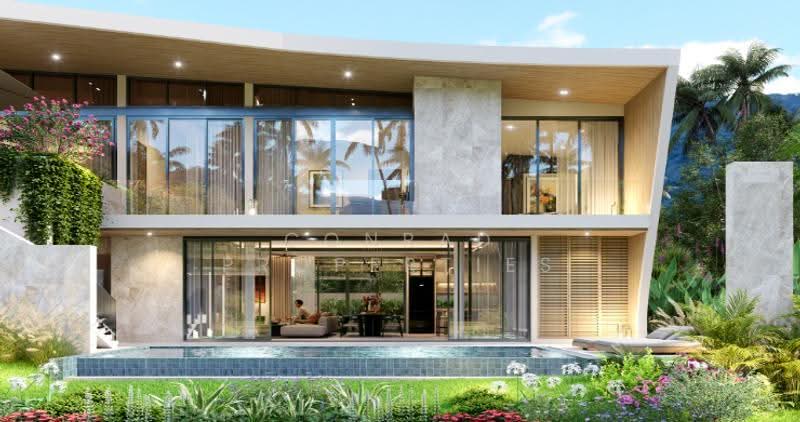 Stylish 3 Bed Luxury Pool Villas for Sale in Lamai, สุราษฎร์ธานี, มะเร็ต, เกาะสมุย, สุราษฎร์ธานี, 345 ตร.ม., วิลล่า ขาย, โดย Conrad Properties, 500639386 - DDproperty.com