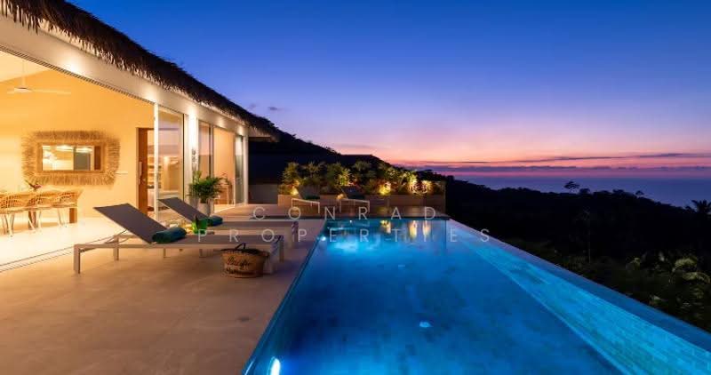 Contemporary Luxury 3 Bed Sea View Villa in Bangpor, สุราษฎร์ธานี, แม่น้ำ, เกาะสมุย, สุราษฎร์ธานี, 228 ตร.ม., วิลล่า ขาย, โดย Conrad Properties, 500640749 - DDproperty.com
