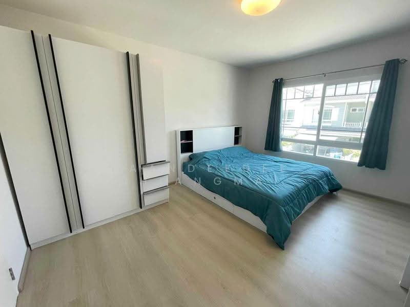Townhome for rent near Mae Kuang Market, Chiang Mai Rental Price: 18,000 THB / month No.12H571, Chiang Mai, San Na Moeng, San Sai, Chiang Mai, 2 Bedrooms, 110 sqm, Townhouse For Rent, by Baandeedee Chiangmai, 500640867 - DDproperty.com