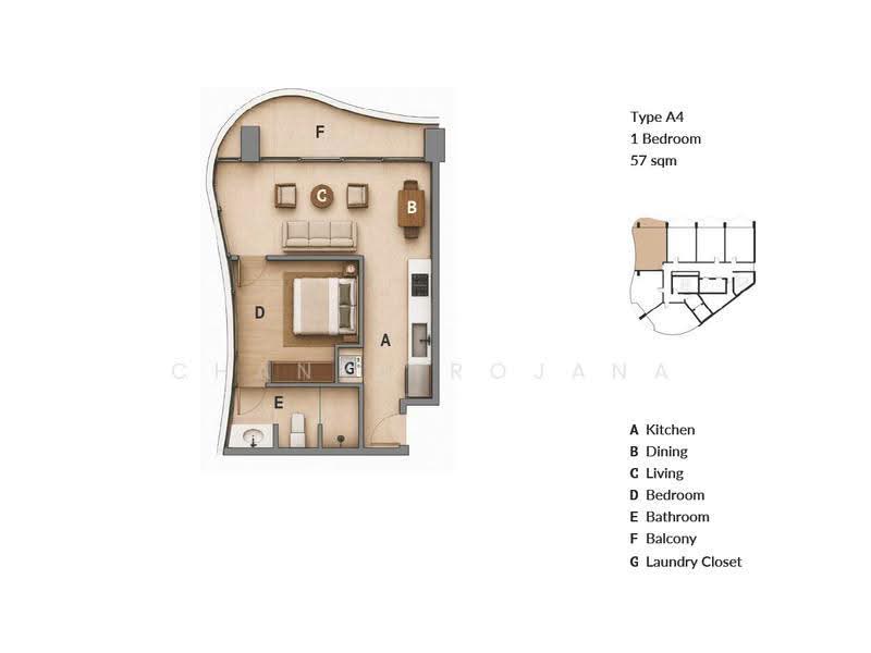 Elegance Residence, Chon Buri (Pattaya), Kasetsin Soi 4, Pattaya City, Bang Lamung District, Chon Buri, Bang Lamung, Bang Lamung (Pattaya), Chon Buri (Pattaya), 1 Bedroom, 42 sqm, Condo For Sale, by Chanya Rojana, 500641092 - DDproperty.com