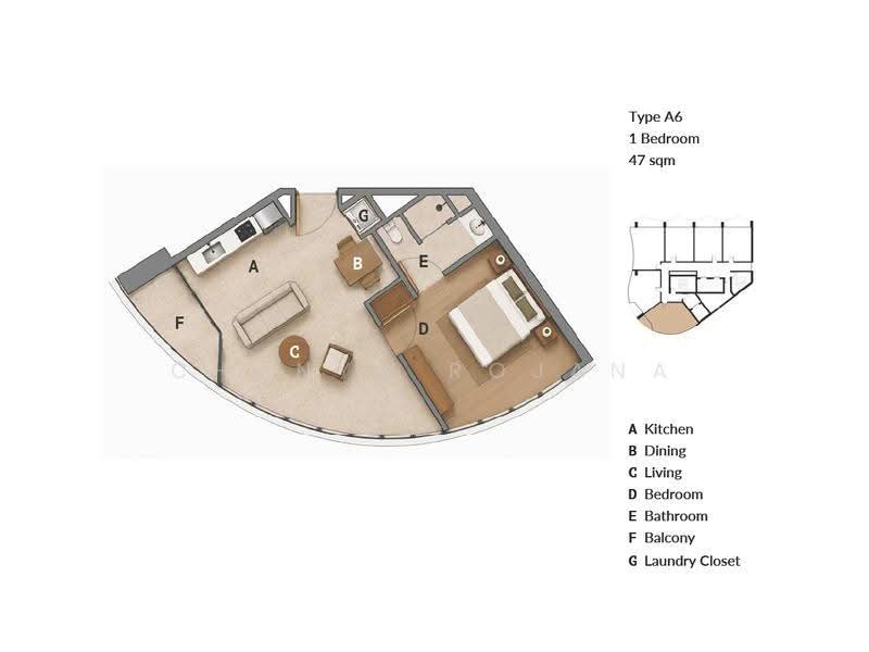 Elegance Residence, Chon Buri (Pattaya), Kasetsin Soi 4, Pattaya City, Bang Lamung District, Chon Buri, Bang Lamung, Bang Lamung (Pattaya), Chon Buri (Pattaya), 1 Bedroom, 42 sqm, Condo For Sale, by Chanya Rojana, 500641092 - DDproperty.com