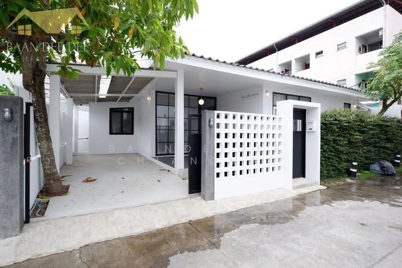 A house for rent near Chiang Mai University, Chiang Mai Rental Price: 30,000 THB / month No.1H227, Chiang Mai, Su Thep, Muang Chiang Mai, Chiang Mai, 3 Bedrooms, 90 sqm, Single Detached House For Rent, by Baandeedee Chiangmai, 500641703 - DDproperty.com