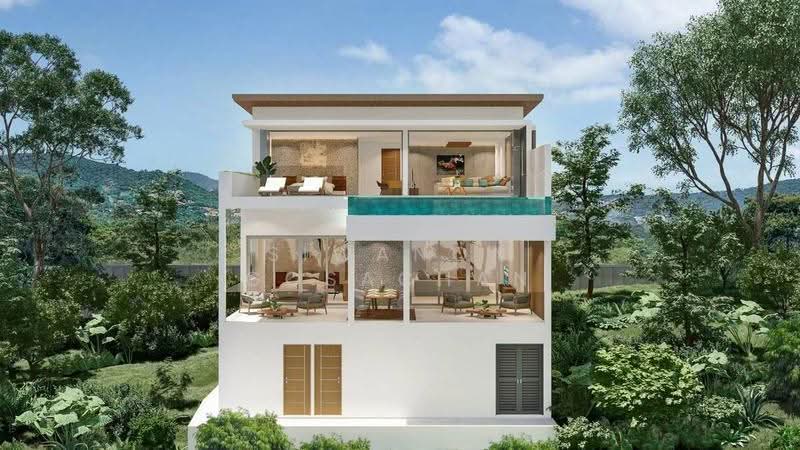 Paragon Villas, Surat Thani, Thaweeratpakdee Rd, Bo Put, Ko Samui, Surat Thani, 5 Bedrooms, 721 sqm, Villa For Sale, by Siwanon Gosachan, 500641724 - DDproperty.com