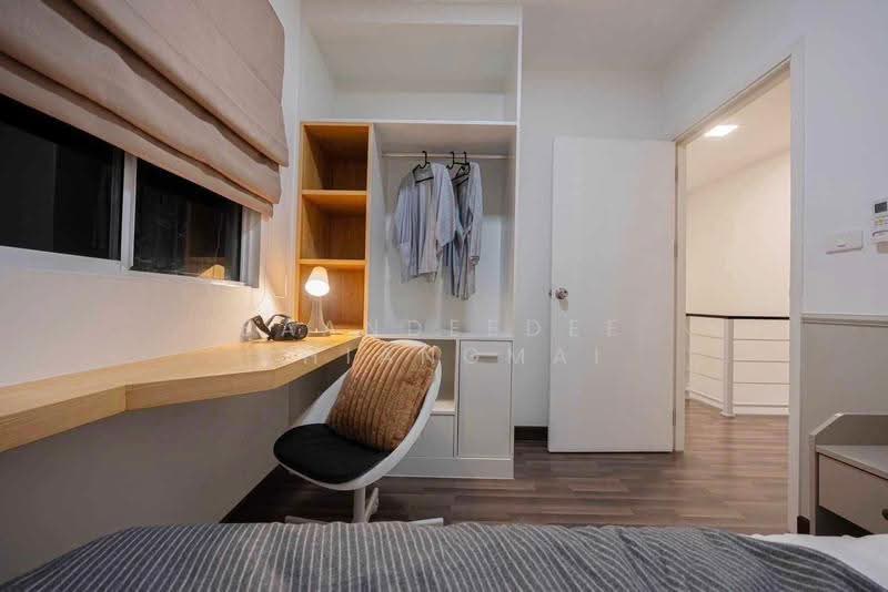Townhome for rent near Big C Mae Hia, Chiang Mai Rental Price: 23,000 THB / month Property No.9H743, Chiang Mai, Mae Hia, Muang Chiang Mai, Chiang Mai, 3 Bedrooms, 100 sqm, Townhouse For Rent, by Baandeedee Chiangmai, 500641972 - DDproperty.com
