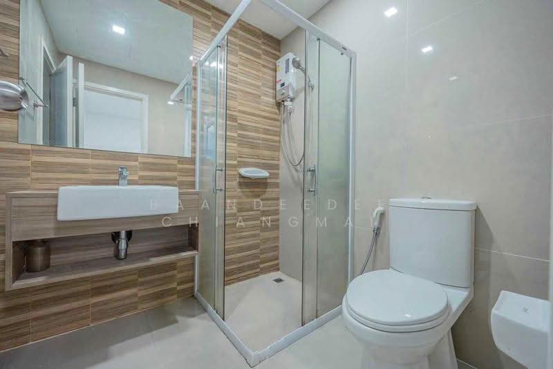Townhome for rent near Big C Mae Hia, Chiang Mai Rental Price: 23,000 THB / month Property No.9H743, Chiang Mai, Mae Hia, Muang Chiang Mai, Chiang Mai, 3 Bedrooms, 100 sqm, Townhouse For Rent, by Baandeedee Chiangmai, 500641972 - DDproperty.com