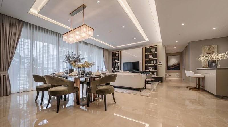 The Residences at Sindhorn Kempinski : เดอะ เรสซิเดนซ์ แอท สินธร เคมปินสกี้, กรุงเทพ, 88 ซอยต้นสน ถนน สารสิน, ลุมพินี, ปทุมวัน, กรุงเทพ, 216 ตร.ม., คอนโด ให้เช่า, โดย Rinrada Permpool, 500642748 - DDproperty.com