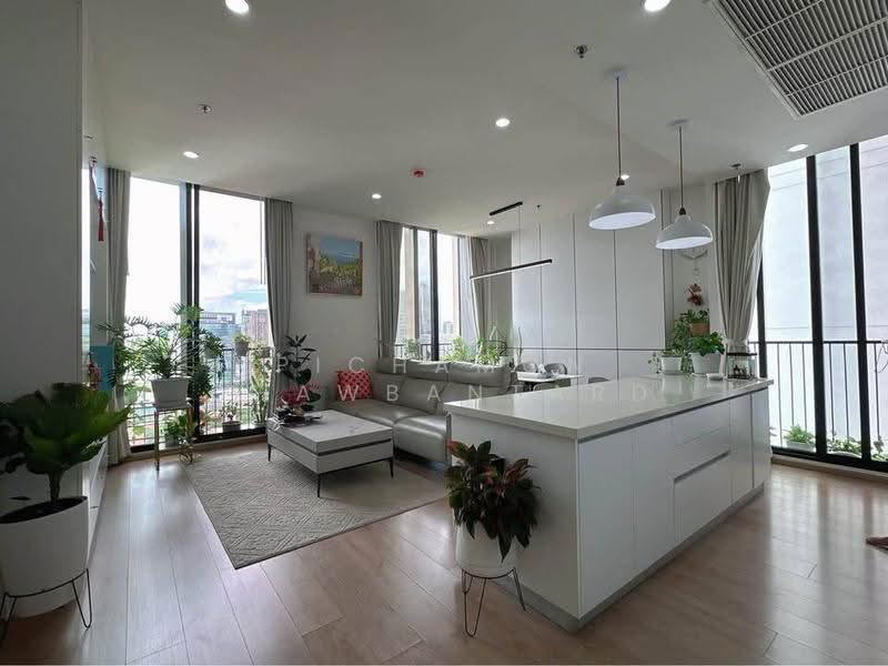 Noble BE19 Sukhumvit, Bangkok, 89 Sukhumvit 19 Alley, Khlong Tan Nua, Watthana, Bangkok, 3 Bedrooms, 125 sqm, Condo For Rent, by Pichamon Chawbantard, 500643408 - DDproperty.com