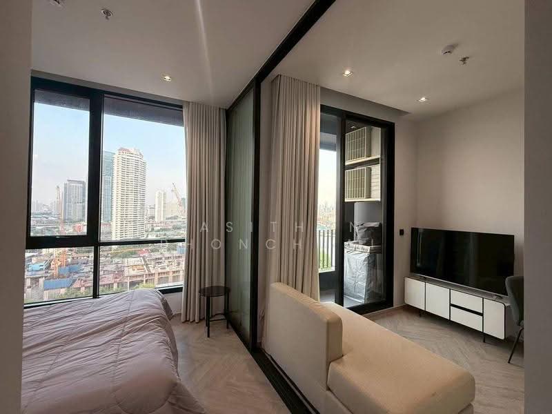 Chapter Charoennakhon–Riverside, Bangkok, Charoennakorn Road, Bang Lam Phu Lang, Khlong San, Bangkok, 1 Bedroom, 30 sqm, Condo For Rent, by Sasithon Phonchuai, 500643411 - DDproperty.com