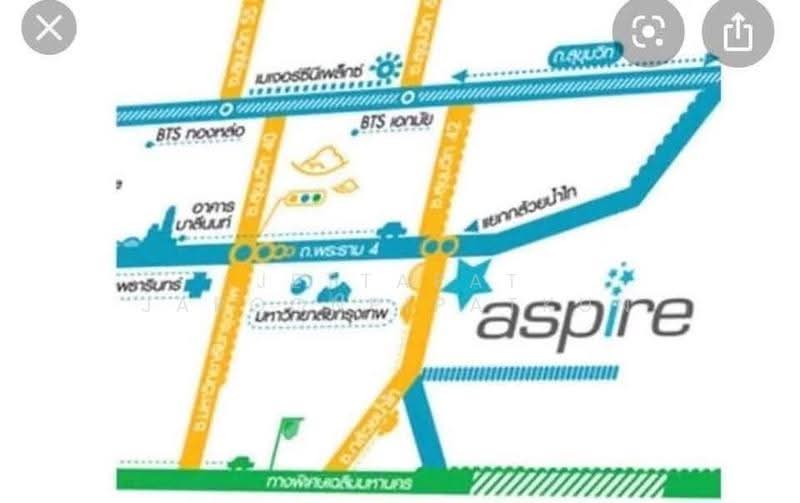 Aspire Sukhumvit-Rama 4 : แอสปาย สุขุมวิท-พระราม 4, กรุงเทพ, 4404 พระราม 4, พระโขนง, คลองเตย, กรุงเทพ, 46 ตร.ม., คอนโด ให้เช่า, โดย Jettapat Jaroonpipatkun, 500643798 - DDproperty.com