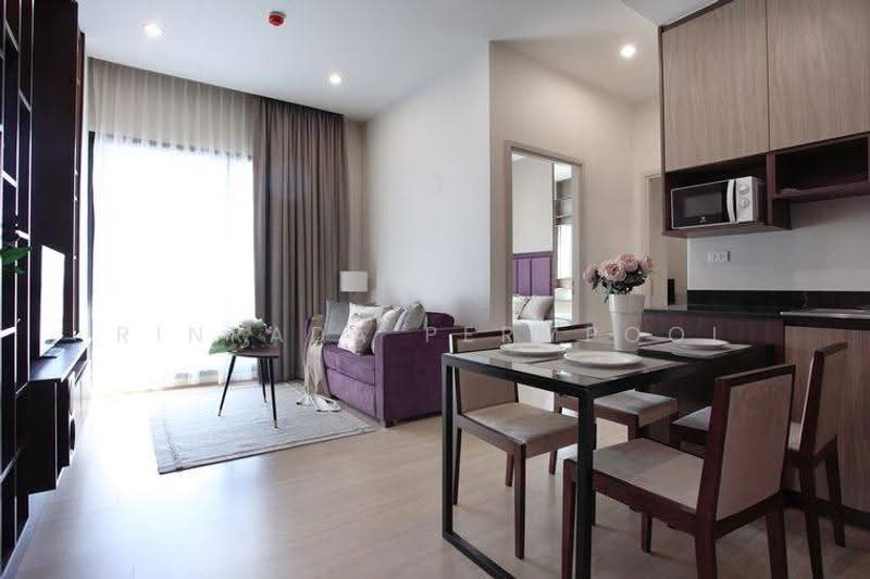 The Capital Ekamai-Thonglor, Bangkok, 2898 New Petchaburi Rd, Bang Kapi, Huai Khwang, Bangkok, 2 Bedrooms, 60 sqm, Condo For Rent, by Rinrada Permpool, 500645819 - DDproperty.com