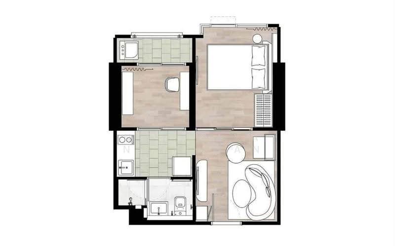 CIELA Sripatum, Bangkok, 2999 Phahonyothin Road, Lat Yao, Chatuchak, Bangkok, 1 Bedroom, 32 sqm, Condo For Rent, by Natthaya Ninkhwan, 500645986 - DDproperty.com