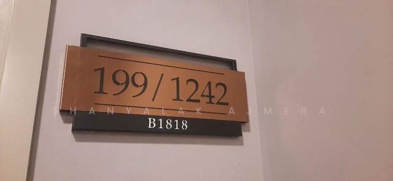 One9Five Asoke-Rama 9, Bangkok, 195 Soi Rama 9 Soi 5, Huai Khwang, Bangkok, 1 Bedroom, 35 sqm, Condo For Rent, by Thanyalak Ajmera, 500646504 - DDproperty.com
