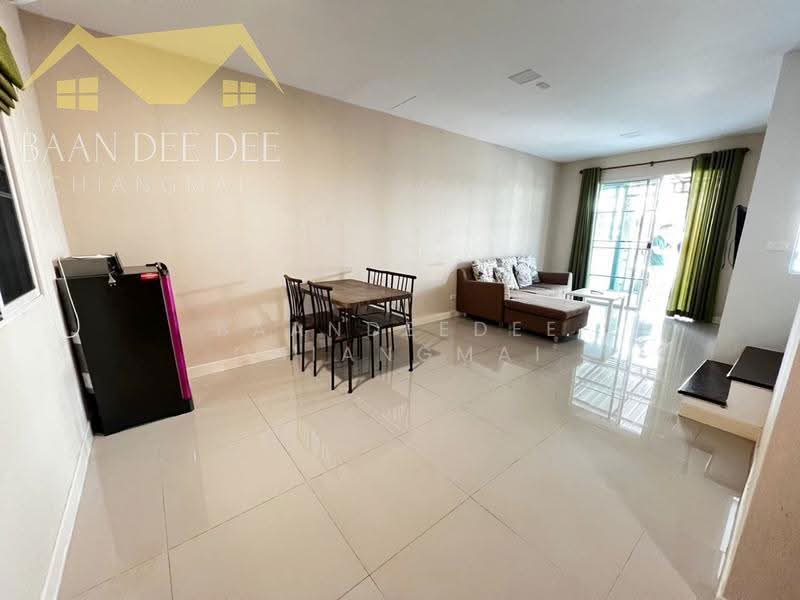 Townhome for rent near Big C Don Chan, Chiang Mai Rental Price: 16,000 THB / month No.7H003, Chiang Mai, Tha Sa La, Muang Chiang Mai, Chiang Mai, 3 Bedrooms, 120 sqm, Townhouse For Rent, by Baandeedee Chiangmai, 500648132 - DDproperty.com
