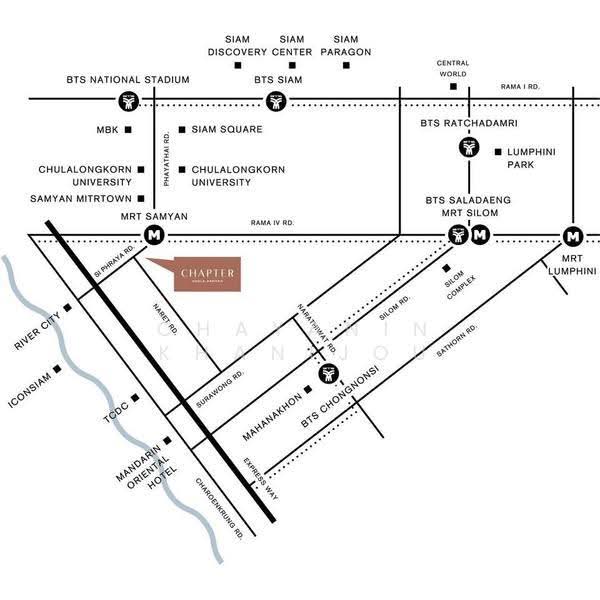 Chapter Chula-Samyan, กรุงเทพ, ถนนสี่พระยา, สี่พระยา, บางรัก, กรุงเทพ, 46 ตร.ม., คอนโด ขาย, โดย Chayanin Khanijou, 500648380 - DDproperty.com