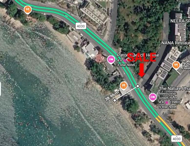 Patong beachfront land for sale Phuket, Phuket, พระบารมี, Patong, Kathu, Phuket, , 22,760 sqm, Land For Sale, by Wanphen Khemprasit, 500648388 - DDproperty.com