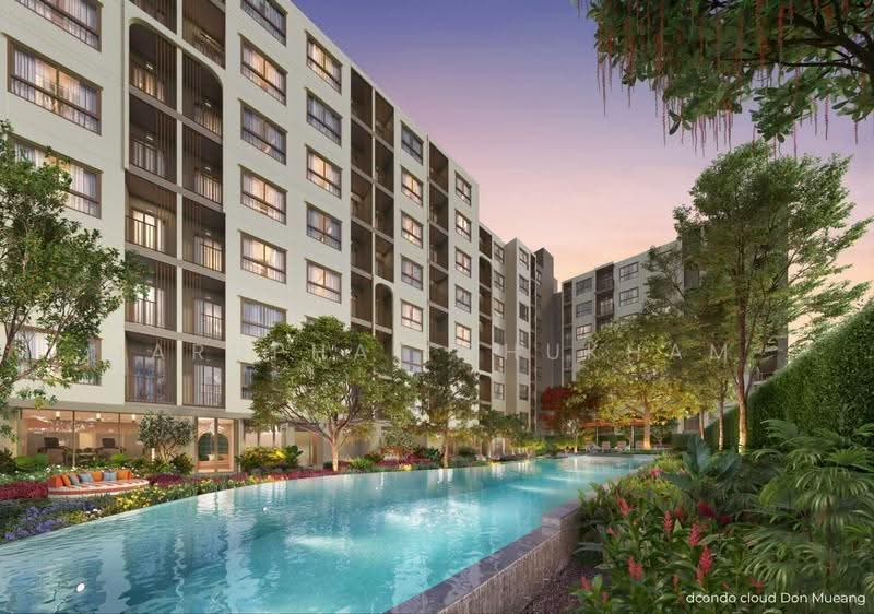 dcondo cloud Don Mueang, Bangkok, เชิดวุฒากาศ, Don Mueang, Bangkok, 1 Bedroom, 34 sqm, Condo For Sale, by Jaruphat Phukham, 500648568 - DDproperty.com