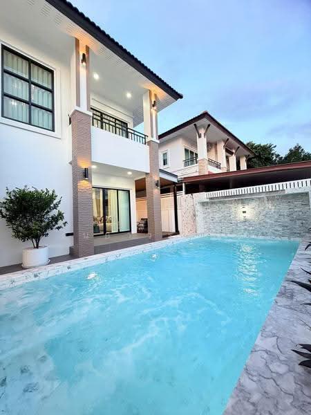 ตำบลหนองปรือ อำเภอบางละมุง จังหวัดชลบุรี, Chon Buri (Pattaya), Nong Pru, Bang Lamung (Pattaya), Chon Buri (Pattaya), 4 Bedrooms, 185 sqm, Single Detached House For Sale, by Nattipha Thanyawat, 500648654 - DDproperty.com
