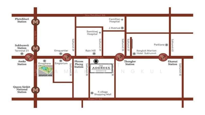 The Address Sukhumvit 28 : ดิ แอดเดรส สุขุมวิท 28, กรุงเทพ, 1 ซอยสุขุมวิท 28 ถนนสุขุมวิท แขวงคลองตัน เขตคลองเตย กรุงเทพมหานคร, คลองตัน, คลองเตย, กรุงเทพ, 45 ตร.ม., คอนโด ขาย, โดย Napat Thamakulangkul, 500648975 - DDproperty.com