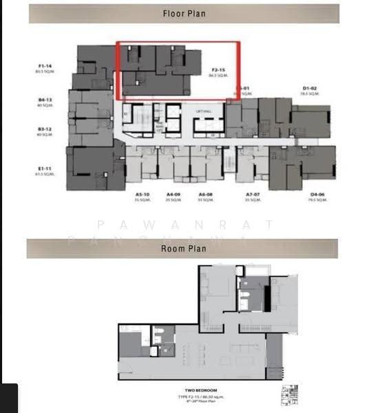 Rhythm Ekkamai Estate, Bangkok, Soi Sukhumvit 63, Khlongtoei Nua, Watthana, Bangkok, 2 Bedrooms, 87 sqm, Condo For Sale, by Pawanrat Panchawanon, 500649484 - DDproperty.com