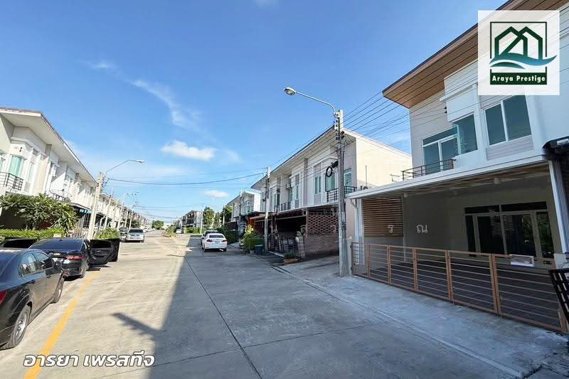 Gusto Townhome Bangna - Suvarnabhumi, Samut Prakan, Soi Wat Sriwaree Noi, Srisa Chorakhe Yai, Bang Sao Thong, Samut Prakan, 4 Bedrooms, 94 sqm, Townhouse For Sale, by วิสุทธินี เฉลิมสินสุวรรณ, 500650703 - DDproperty.com