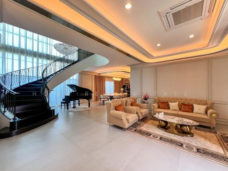 Grand Bangkok Boulevard Krungthepkritha, Bangkok, Srinakarin-Romklao Road, Khlong Sam Prawet, Lat Krabang, Bangkok, 5 Bedrooms, 604 sqm, Single Detached House For Rent, by HOME Real Estate Service, 500651139 - DDproperty.com