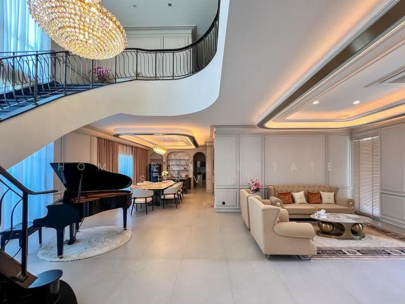 Grand Bangkok Boulevard Krungthepkritha, Bangkok, Srinakarin-Romklao Road, Khlong Sam Prawet, Lat Krabang, Bangkok, 5 Bedrooms, 604 sqm, Single Detached House For Rent, by HOME Real Estate Service, 500651139 - DDproperty.com