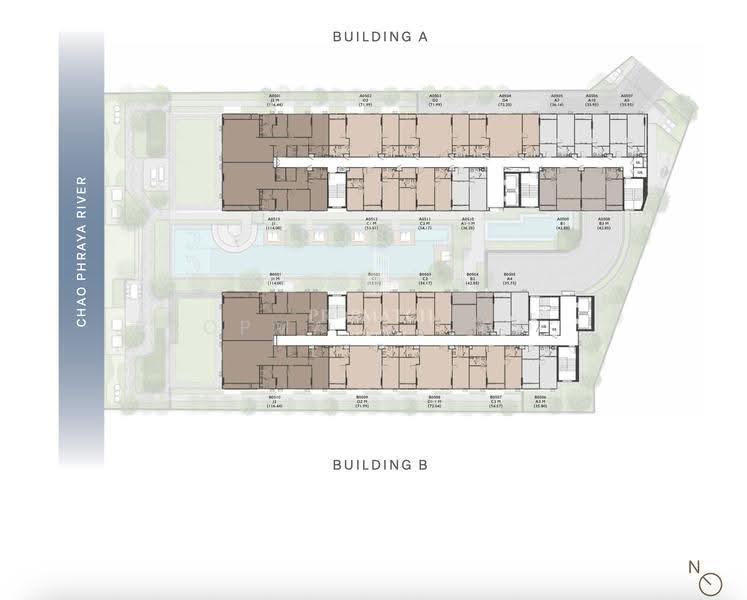 Chapter Charoenkrung-Riverside, Bangkok, Charoen Krung 80 Alley, Bang Kho Laem, Bangkok, 2 Bedrooms, 114 sqm, Condo For Sale, by PROPMATCH CO., LTD., 500651476 - DDproperty.com