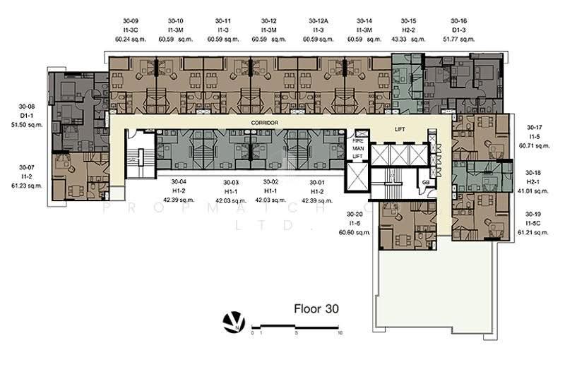 IDEO Mobi Sathorn, Bangkok, 134 Krung Thonburi Road, Bang Lam Phu Lang, Khlong San, Bangkok, 1 Bedroom, 43 sqm, Condo For Sale, by PROPMATCH CO., LTD., 500651552 - DDproperty.com