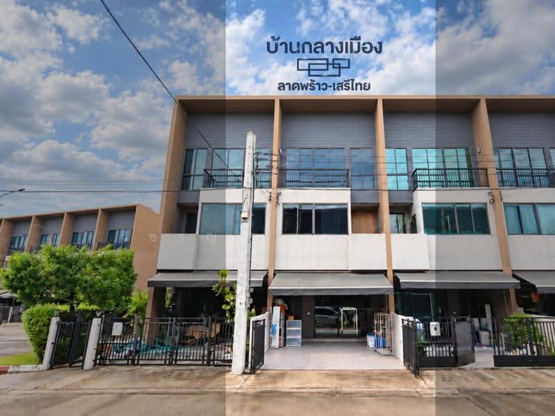 Baan Klang Muang Ladprao-Serithai, Bangkok, 8-2 Soi Serithai 52, Khan Na Yao, Bangkok, 3 Bedrooms, 152 sqm, Townhouse For Sale, by Wicharn Kaonah, 500651770 - DDproperty.com