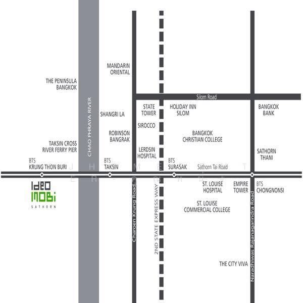 IDEO Mobi Sathorn : ไอดีโอ โมบิ สาทร, กรุงเทพ, 134 ถนนกรุงธนบุรี, บางลำภูล่าง, คลองสาน, กรุงเทพ, 42 ตร.ม., คอนโด ขาย, โดย AJHOMECENTER-คุณหนึ่ง, 500653473 - DDproperty.com