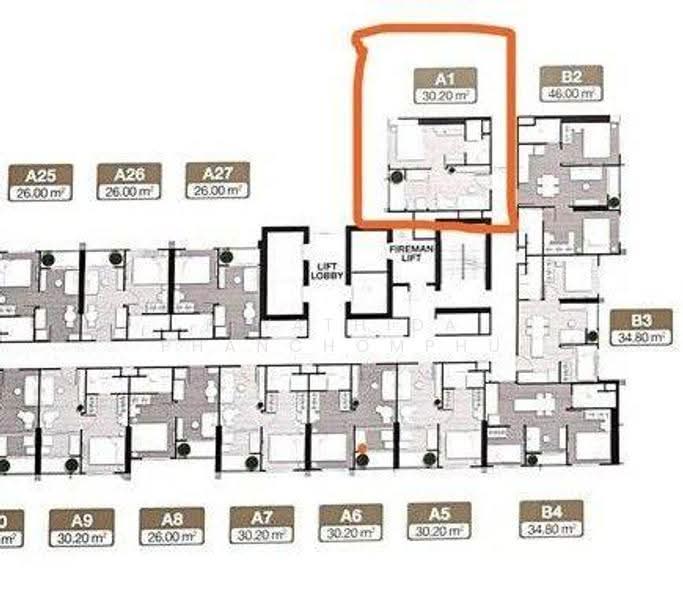 Nue District R9, Bangkok, 59 Rama 9 Road, Huai Khwang, Bangkok, 1 Bedroom, 30 sqm, Condo For Sale, by Piyathida Phanchomphu, 500656575 - DDproperty.com