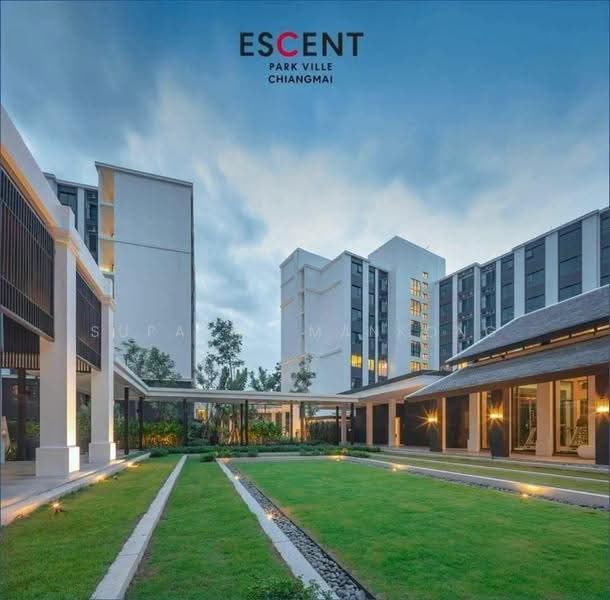 Escent Park Ville, Chiang Mai, 80 Soi Mae Khao Mu 4 Alley, Fa Ham, Muang Chiang Mai, Chiang Mai, 1 Bedroom, 28 sqm, Condo For Rent, by ศุภรัศมิ์ มั่นคง, 500656818 - DDproperty.com
