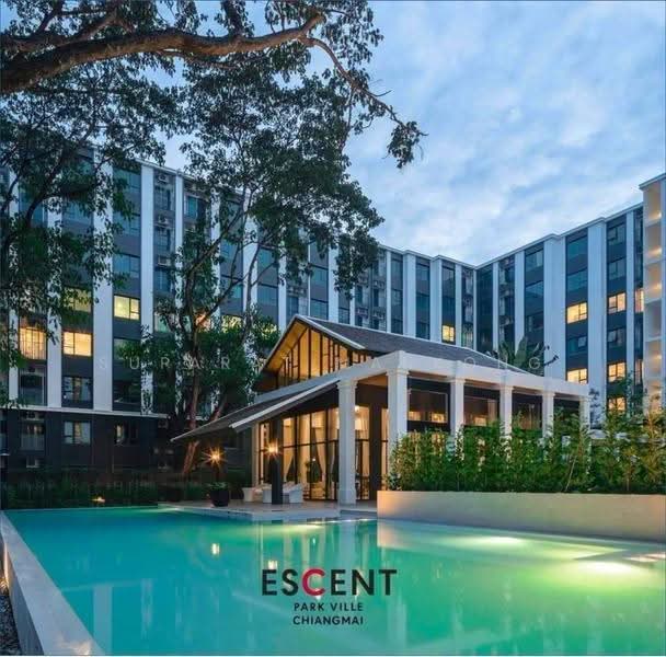 Escent Park Ville, Chiang Mai, 80 Soi Mae Khao Mu 4 Alley, Fa Ham, Muang Chiang Mai, Chiang Mai, 1 Bedroom, 28 sqm, Condo For Rent, by ศุภรัศมิ์ มั่นคง, 500656818 - DDproperty.com