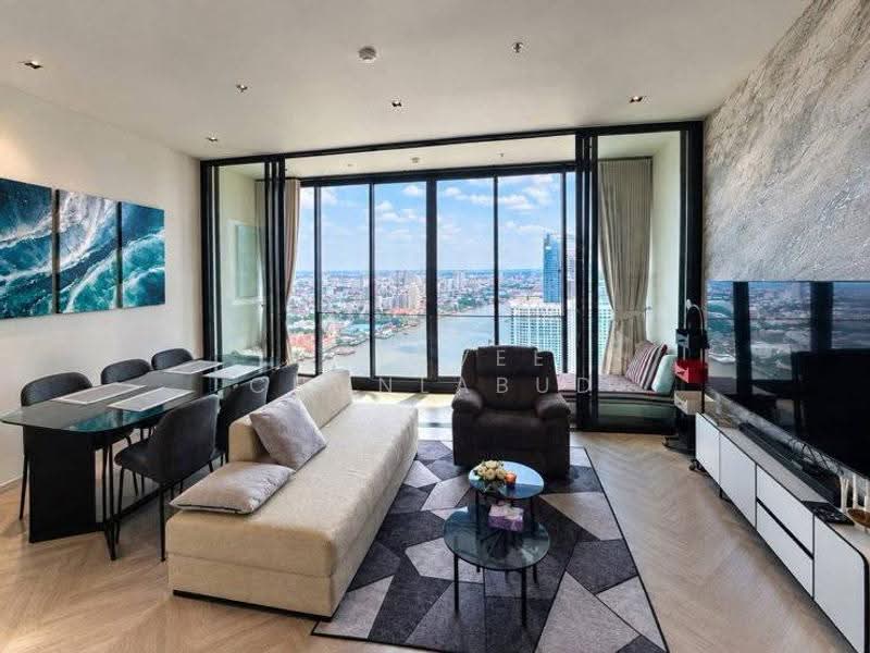 Chapter Charoennakhon–Riverside, Bangkok, Charoennakorn Road, Bang Lam Phu Lang, Khlong San, Bangkok, 2 Bedrooms, 79 sqm, Condo For Rent, by Sutavee Chonlabud, 500656946 - DDproperty.com