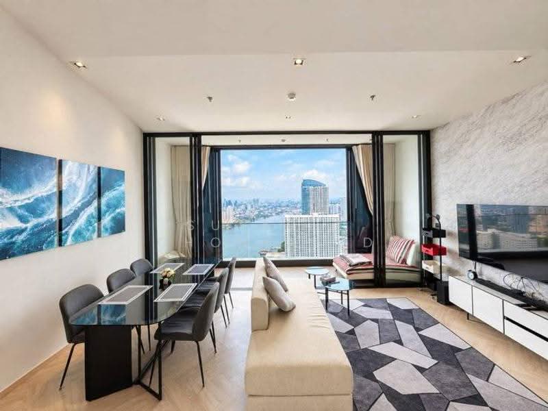 Chapter Charoennakhon–Riverside, Bangkok, Charoennakorn Road, Bang Lam Phu Lang, Khlong San, Bangkok, 2 Bedrooms, 79 sqm, Condo For Rent, by Sutavee Chonlabud, 500656946 - DDproperty.com