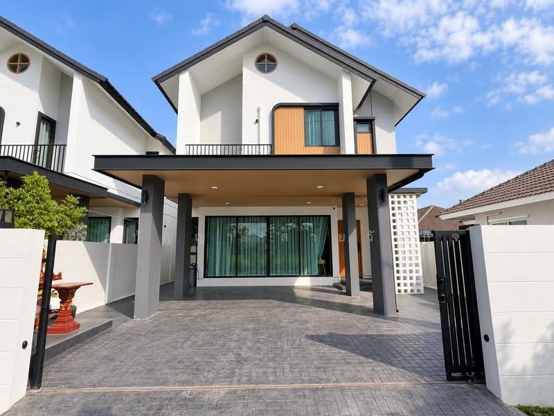 ให้เช่าบ้านเดี่ยว 2 ชั้น สไตล์โมเดิร์น วิวทุ่งนา หางดง (ID:648HR), เชียงใหม่, สันผักหวาน, หางดง, เชียงใหม่, 200 ตร.ม., บ้านเดี่ยว ให้เช่า, โดย อรกัญญา สายวังกิจ, 500657692 - DDproperty.com