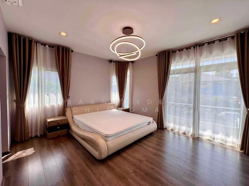 A house for rent near Big C Mae Hia, Chiang Mai Rental Price: 70,000 THB / month Property No.9H1113, Chiang Mai, Mae Hia, Muang Chiang Mai, Chiang Mai, 4 Bedrooms, 200 sqm, Single Detached House For Rent, by Baandeedee Chiangmai, 500658043 - DDproperty.com