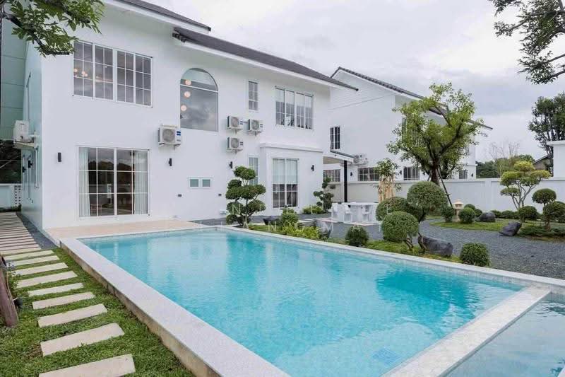 Luxury Pool Villa for Rent near Big C Mae Hia, Chiang Mai Rental Price: 120,000 THB / month No.9P031, Chiang Mai, Mae Hia, Muang Chiang Mai, Chiang Mai, 4 Bedrooms, 450 sqm, Single Detached House For Rent, by Baandeedee Chiangmai, 500658080 - DDproperty.com