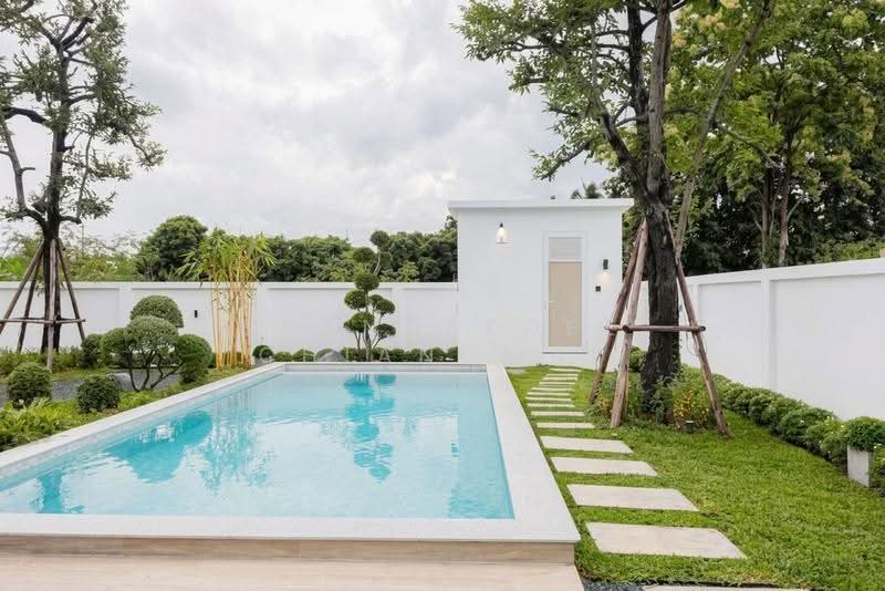 Luxury Pool Villa for Rent near Big C Mae Hia, Chiang Mai Rental Price: 120,000 THB / month No.9P031, Chiang Mai, Mae Hia, Muang Chiang Mai, Chiang Mai, 4 Bedrooms, 450 sqm, Single Detached House For Rent, by Baandeedee Chiangmai, 500658080 - DDproperty.com