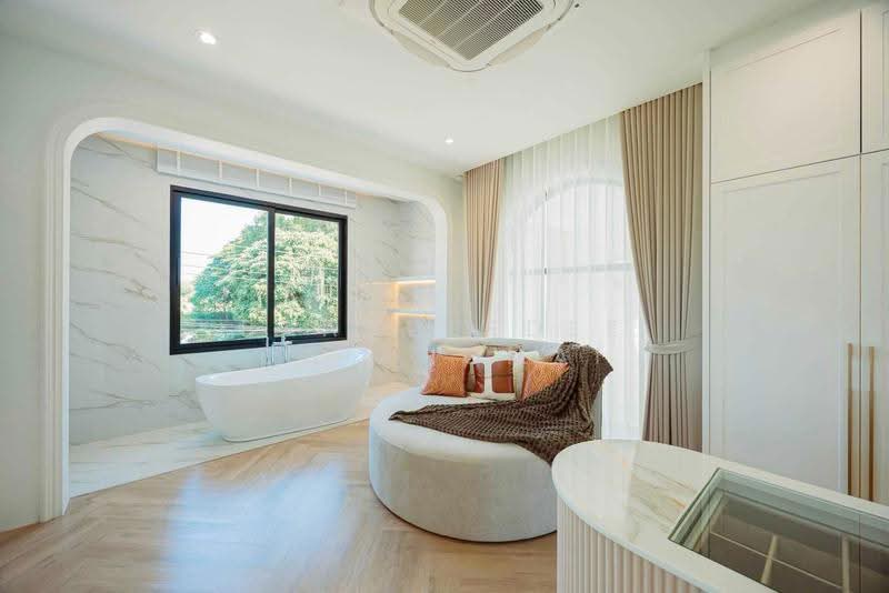 Luxury Pool Villa for Rent near Mae Hia Market, Chiang Mai Rental Price: 150,000 THB /month No.9P032, Chiang Mai, Mae Hia, Muang Chiang Mai, Chiang Mai, 4 Bedrooms, 400 sqm, Single Detached House For Rent, by Baandeedee Chiangmai, 500658112 - DDproperty.com