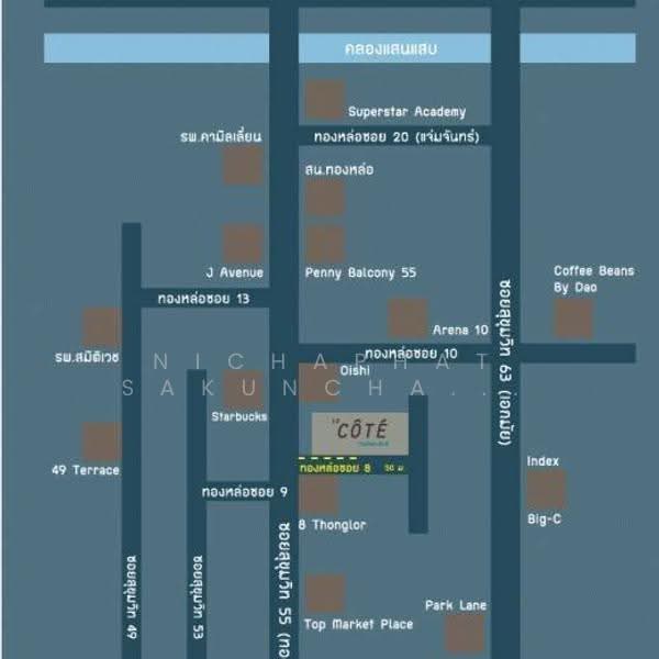 Le Cote Thonglor 8, Bangkok, Soi Thonglor 8, Khlong Tan Nua, Watthana, Bangkok, 1 Bedroom, 33 sqm, Condo For Rent, by Nichaphat Sakunchayapha, 500658582 - DDproperty.com