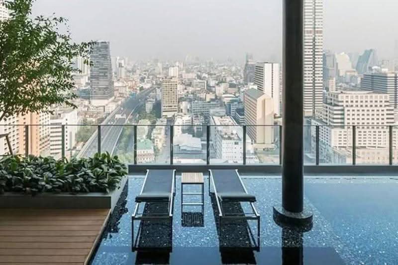 Noble Revo Silom, Bangkok, 88 Soi Surasak Surasak Road, Silom, Bang Rak, Bangkok, 1 Bedroom, 33 sqm, Condo For Rent, by Kornkanok Sonvichai, 500658999 - DDproperty.com