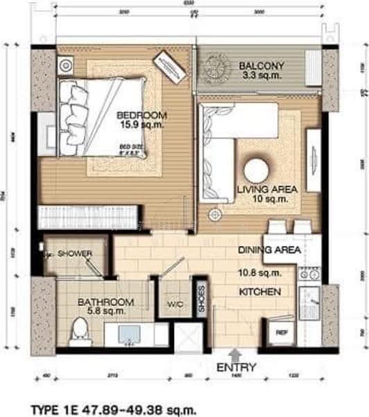 Circle Living Prototype, Bangkok, 1545 New Petchburi Road, Makkasan, Ratchathewi, Bangkok, 1 Bedroom, 49 sqm, Condo For Sale, by Saranrat Pongklang, 500659170 - DDproperty.com