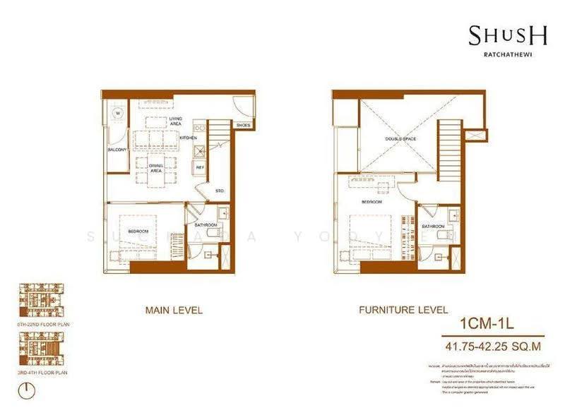 SHUSH Ratchathewi, Bangkok, Phayathai Road, Thung Phaya Thai, Ratchathewi, Bangkok, 2 Bedrooms, 70 sqm, Condo For Sale, by Suchada Yodyiem, 500662133 - DDproperty.com